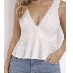 Melrose Place Women’s Top Peplum